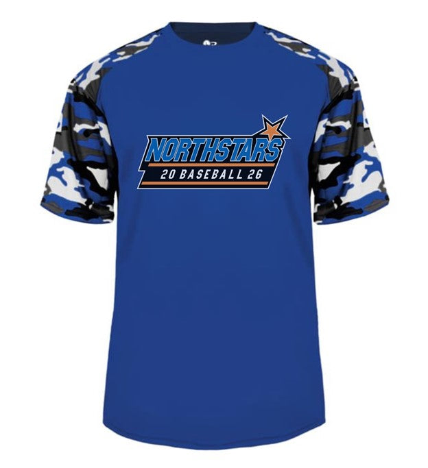 Camo Sport Tee Baseball