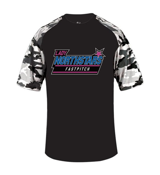 Camo Sport Tee Fastpitch