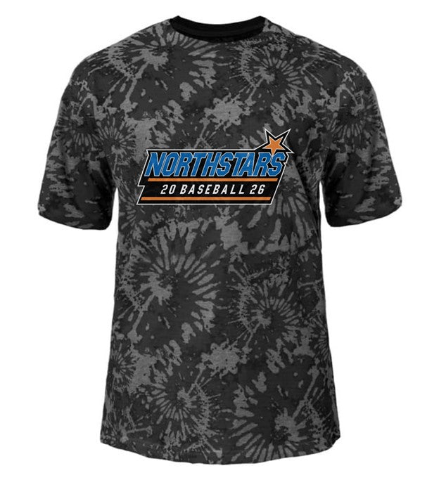 Tie Dye Tri Blend Baseball