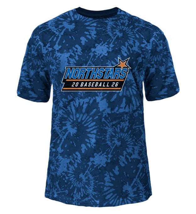 Tie Dye Tri Blend Baseball