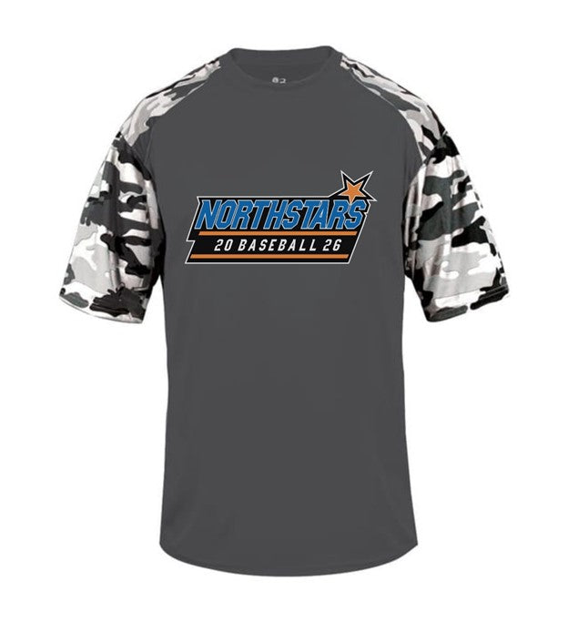 Camo Sport Tee Baseball