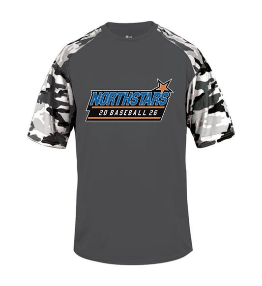 Camo Sport Tee Baseball