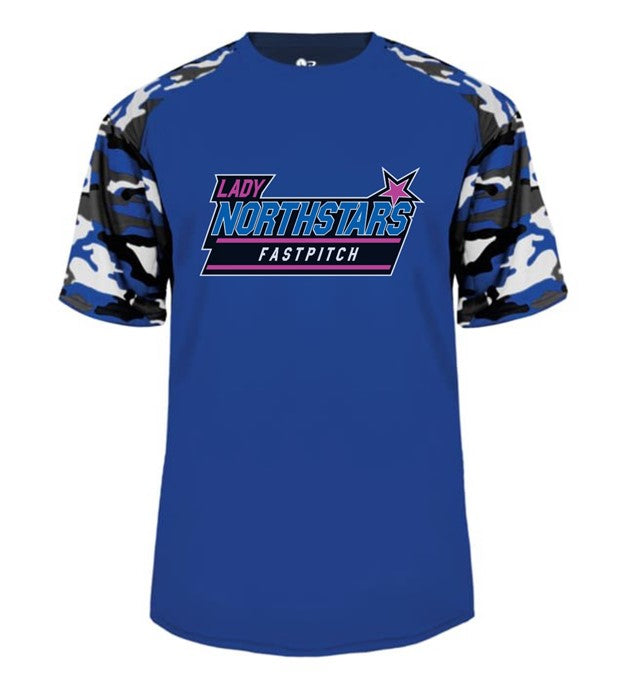 Camo Sport Tee Fastpitch