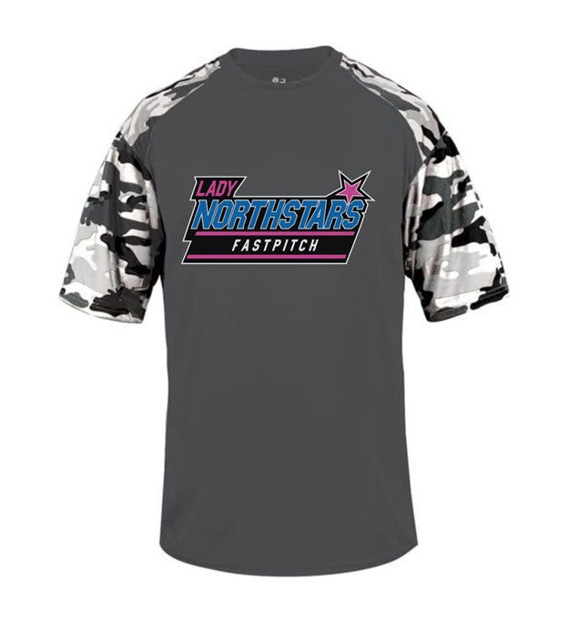 Camo Sport Tee Fastpitch
