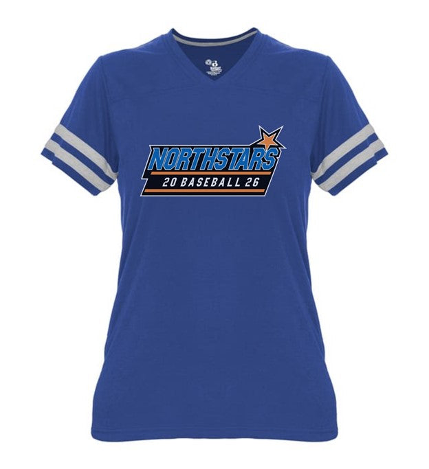 Ladies Fan Tee Baseball