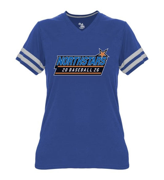 Ladies Fan Tee Baseball