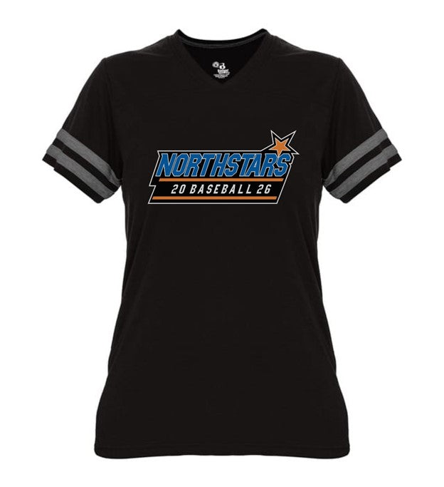 Ladies Fan Tee Baseball